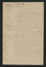 Arrêté portant autorisation de travaux (29 juin 1870)