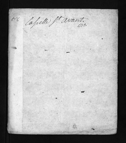 Collection du greffe. Baptêmes, mariages, sépultures, 1773