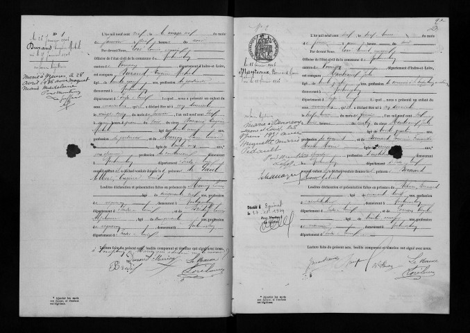 Naissances, 1906-1922