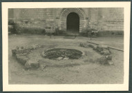 La Riche, prieuré Saint-Cosme : fouilles.