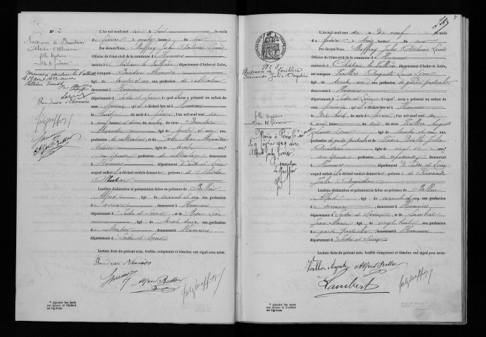 Naissances, 1906-1922