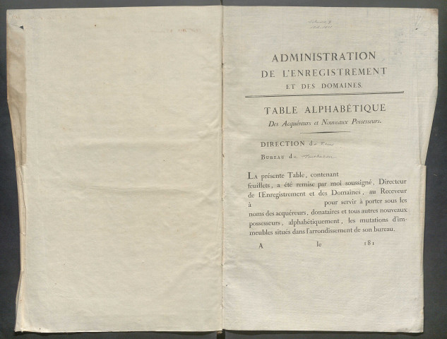 1816-1821 – N° d'origine : 7