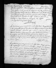 Collection du greffe. Baptêmes, mariages, sépultures, 1752 - Les années 1750-1751 sont lacunaires dans cette collection