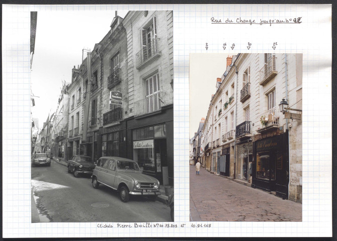 Rue du Change jusqu'au 22.