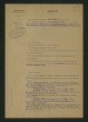 Arrêté préfectoral concernant les réprations des vannages (1er septembre 1929)