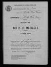 Mariages, 1906