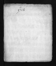 Collection du greffe. Copie du registre des Baptêmes, mariages, sépultures, 1701-1702