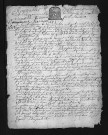 Collection du greffe. Baptêmes, mariages, sépultures, 1683 - Les années 1672-1682 sont lacunaires dans cette collection