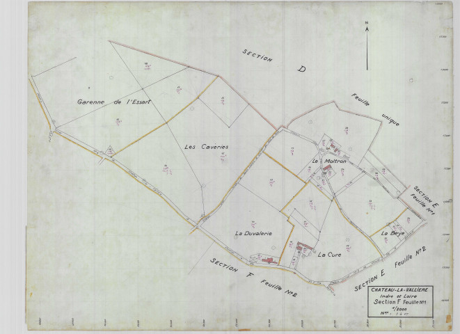 Section F, feuille 1b