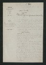 Arrêté de mise en demeure d'exécution de travaux réglementaires (13 juin 1860)