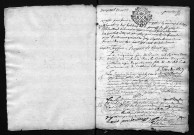 Collection communale. Baptêmes, mariages, sépultures, 1733