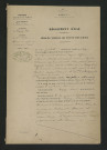 Procès-verbal de visite (11 juillet 1874)
