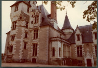 Monts, château de Candé : façade.