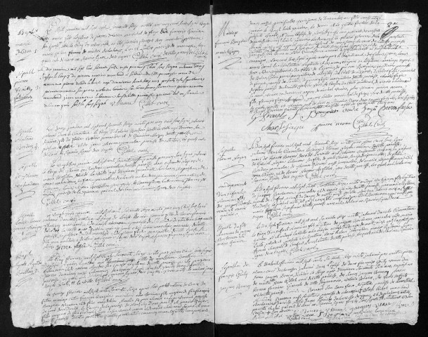 Collection du greffe. Baptêmes, mariages, sépultures, 1776