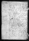 Baptêmes, mariages, sépultures, 1672