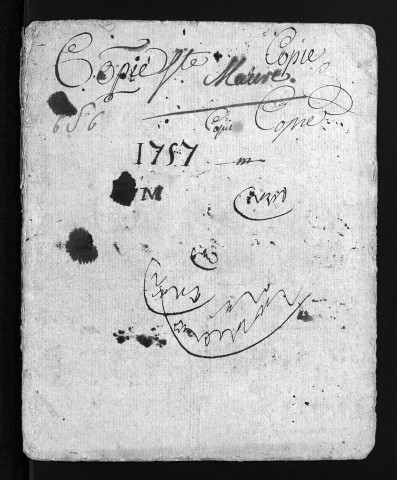 Baptêmes, mariages, sépultures, 1757