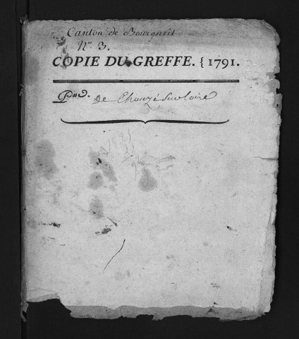Collection du greffe. Baptêmes, mariages, sépultures, 1791-1792