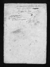 Collection du greffe. Baptêmes, mariages, sépultures, 1771-1773