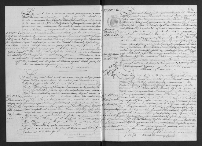 Naissances, 1866-1900