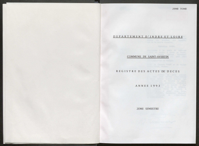 Décès, 1993 (II)