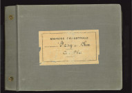 Table des comptes de la matrice. Comptes actifs personnes morales et A - Che.