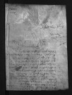 Collection du greffe. Baptêmes, mariages, sépultures, 1704 - Les années 1702-1703 sont lacunaires dans cetter collection