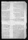 Collection du greffe. Baptêmes, mariages, sépultures, 1694