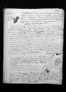 Collection du greffe. Baptêmes, mariages, sépultures, 1741-3 janvier 1742 - Lacune : 1742
