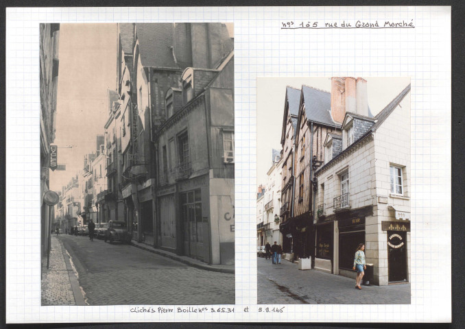 1 à 5 rue du Grand Marché.