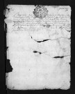 Collection du greffe. Baptêmes, mariages, sépultures, 1732-1735