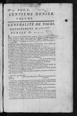 1765 (1er mai)-1767 (16 mars)