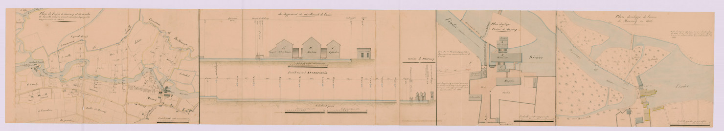 Plans et profils (25 novembre 1845)