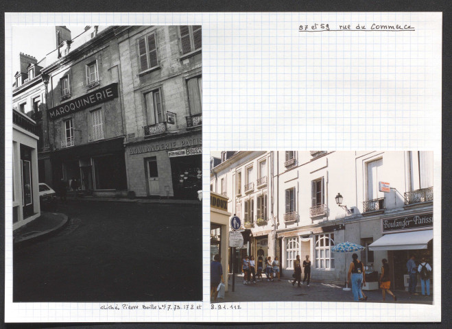 57 et 59 rue du Commerce.