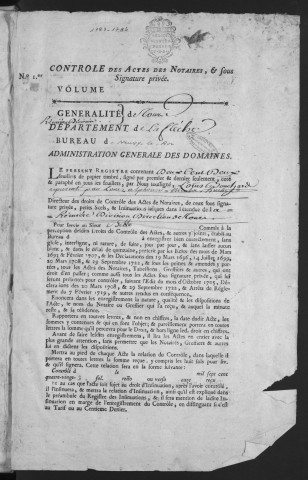 1783 (7 janvier)-1784 (18 septembre)