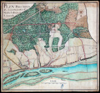 Plan pour servir à limiter entre Saint-Martin-le-Beau et Lussault, par Duquesne.
