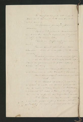Ordonnance royale valant règlement d'eau (5 juillet 1842)