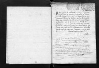 Collection communale. Baptêmes, mariages, sépultures, 1702-février 1705