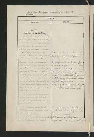 Procès-verbal de récolement (22 mai 1860)
