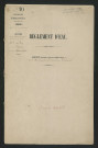 Arrêté portant règlement hydraulique des usines du bras gauche de l'Indre dit de Charrière (29 octobre 1852)