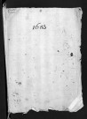 Collection du greffe. Baptêmes, mariages, 1683 - L'année 1682 est lacunaire dans cette collection - voir 6NUM6/111/001