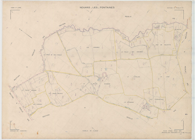 Section H, feuille 1