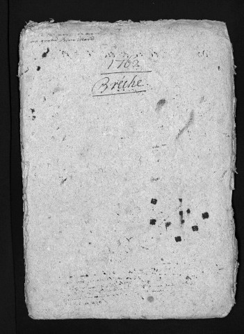 Collection du greffe. Baptêmes, mariages, sépultures, 1762-1763 - L'année 1761 est lacunaire dans cette collection