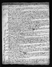 Collection du greffe. Baptêmes, mariages, sépultures, 1704