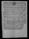 Collection communale. Baptêmes, mariages, sépultures, 1685