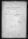 Collection du greffe. Baptêmes, mariages, sépultures, 30 janvier-30 décembre 1776