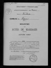 Négron. Mariages, 1942