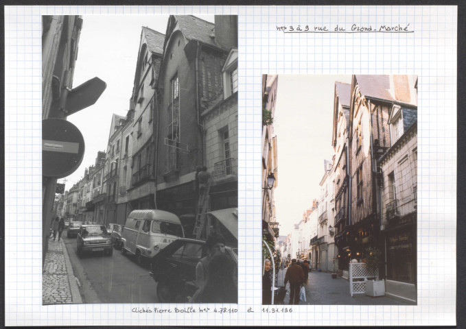 3 à 9 rue du Grand Marché.