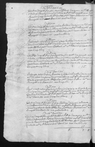 1711 (4 avril)-1715 (8 août)