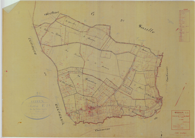 Section E, feuille 1
