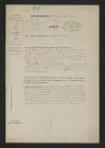 Arrêté préfectoral valant règlement d'eau (5 avril 1876)